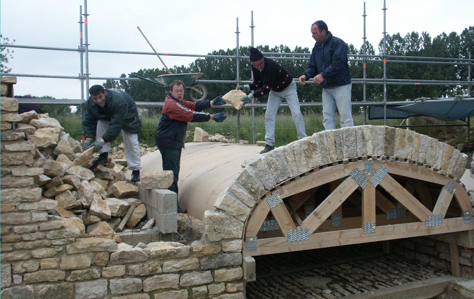 Association Sentiers, Dijon, chantiers d'insertion professionnel